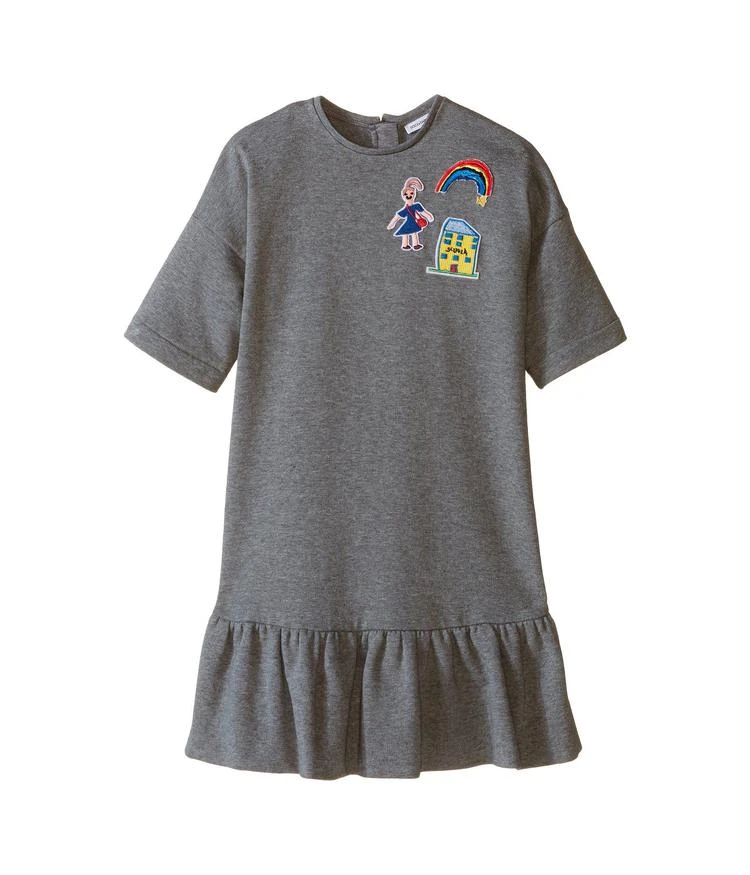 商品Dolce & Gabbana|幼儿/小童Dolce & Gabbana Kids Back to School Sweatshirt Dress (Toddler/Little Kids),价格¥987,第1张图片