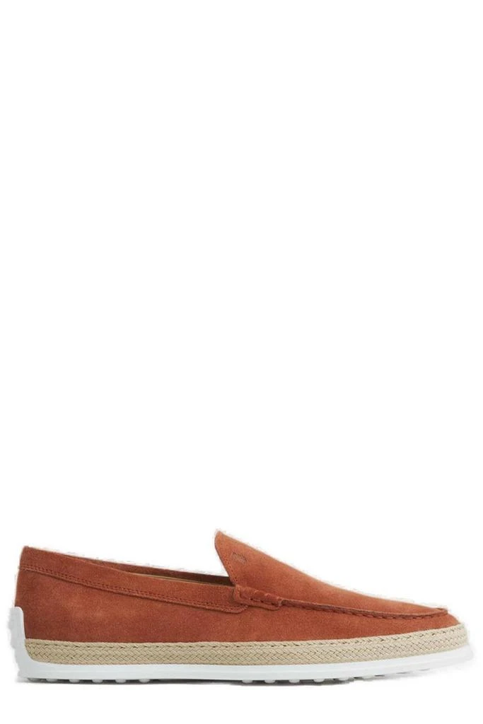 商品Tod's|Tod's Round Toe Slip On Loafers,价格¥2944,第1张图片
