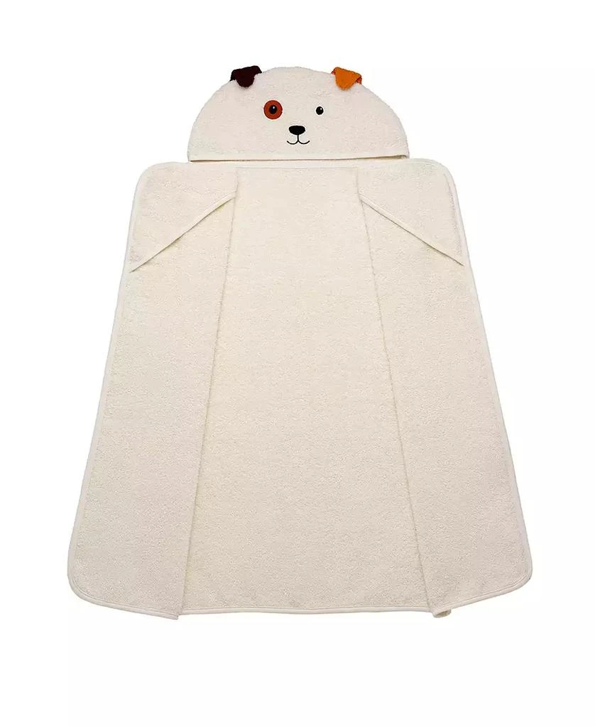 商品Little Me|Baby Boys Or Baby Girls Puppy Cotton Hooded Bath Towel,价格¥170,第1张图片