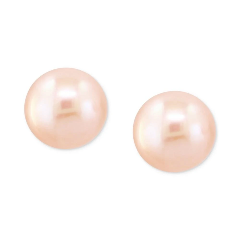 商品Effy|EFFY® 3-Pc. Set Pink, Peach, & White Cultured Freshwater Pearl (9mm) Stud Earrings in Sterling Silver,价格¥2249,第5张图片详细描述