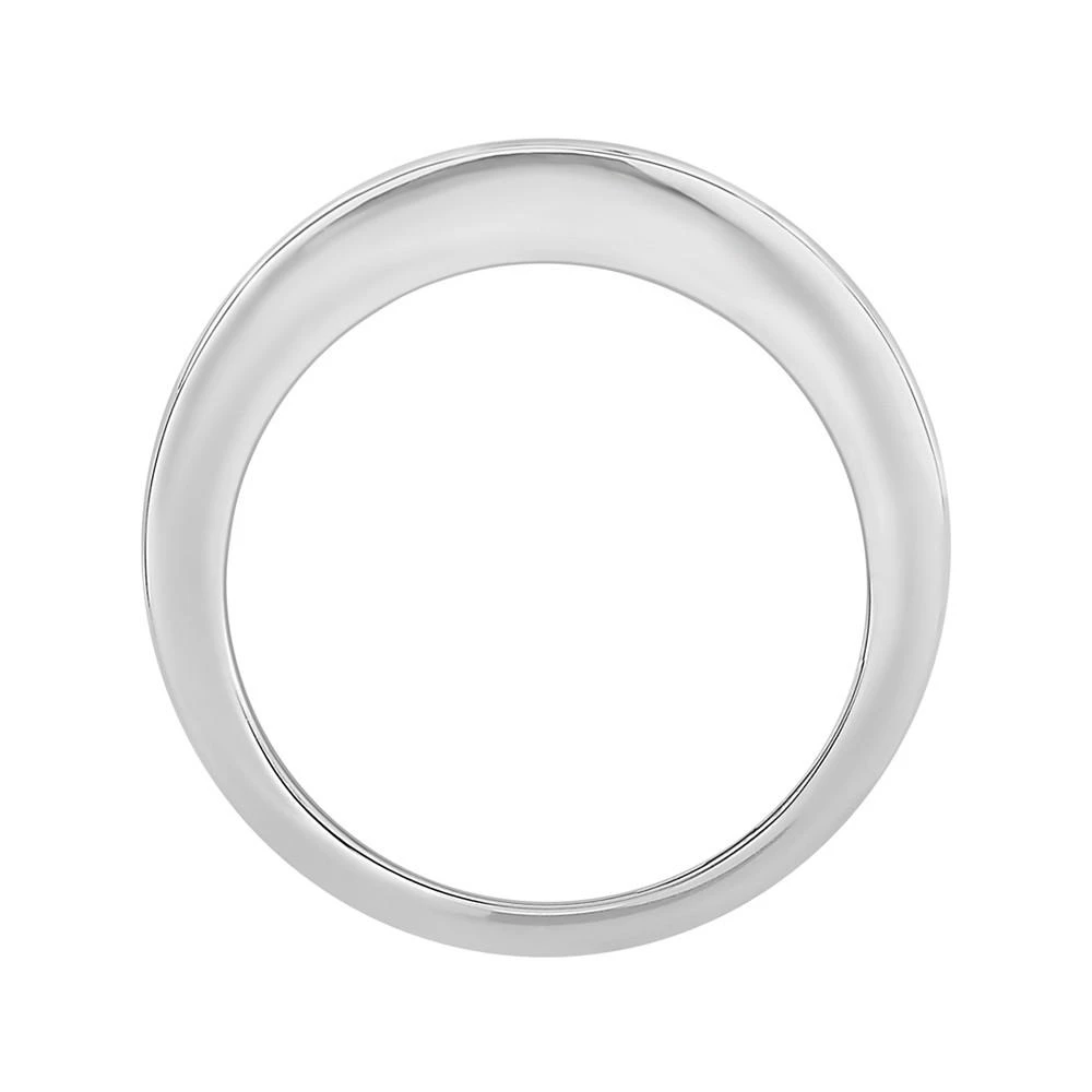 商品Macy's|Diamond Channel Band (1 ct. t.w.) in 14k White or Yellow Gold,价格¥18687,第3张图片详细描述
