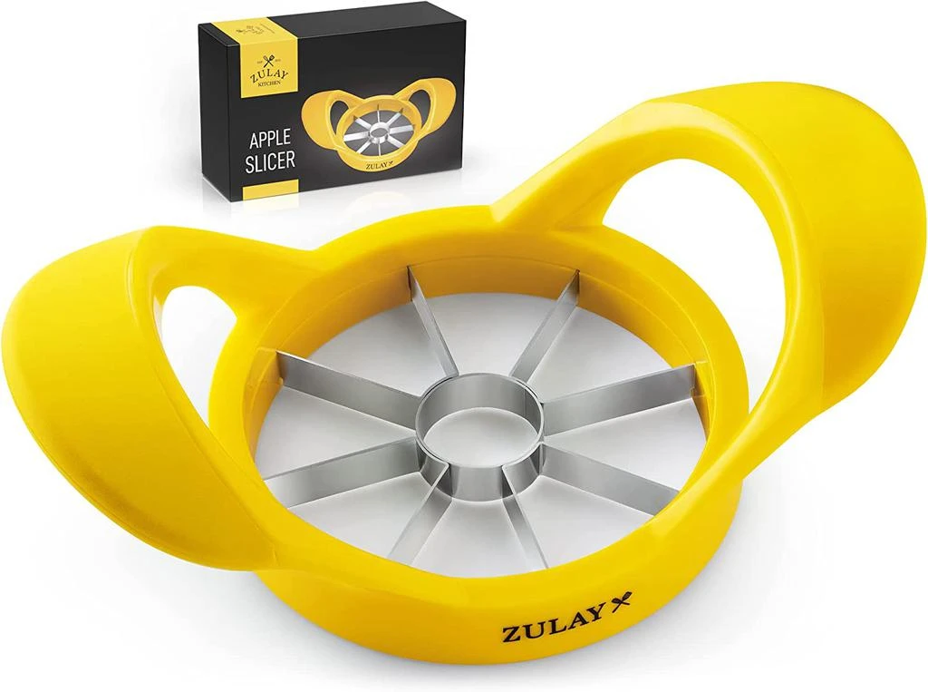 商品Zulay Kitchen|Apple Corer and Slicer With 8 Sharp Blades,价格¥151,第1张图片