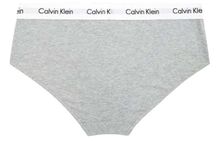 商品[国内直发] Calvin Klein|[预售3天]CALVIN KLEIN logo腰边舒适三角内裤 男款 三条装 黑白灰,价格¥258,第4张图片详细描述