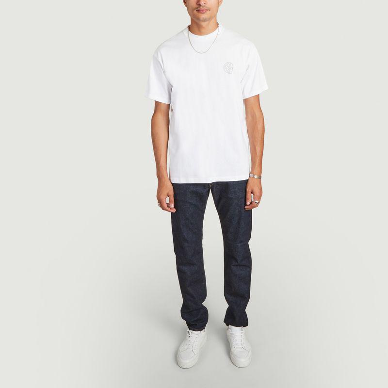 S/S Verse Patch T-Shirt in organic cotton White Carhartt WIP商品第4张图片规格展示