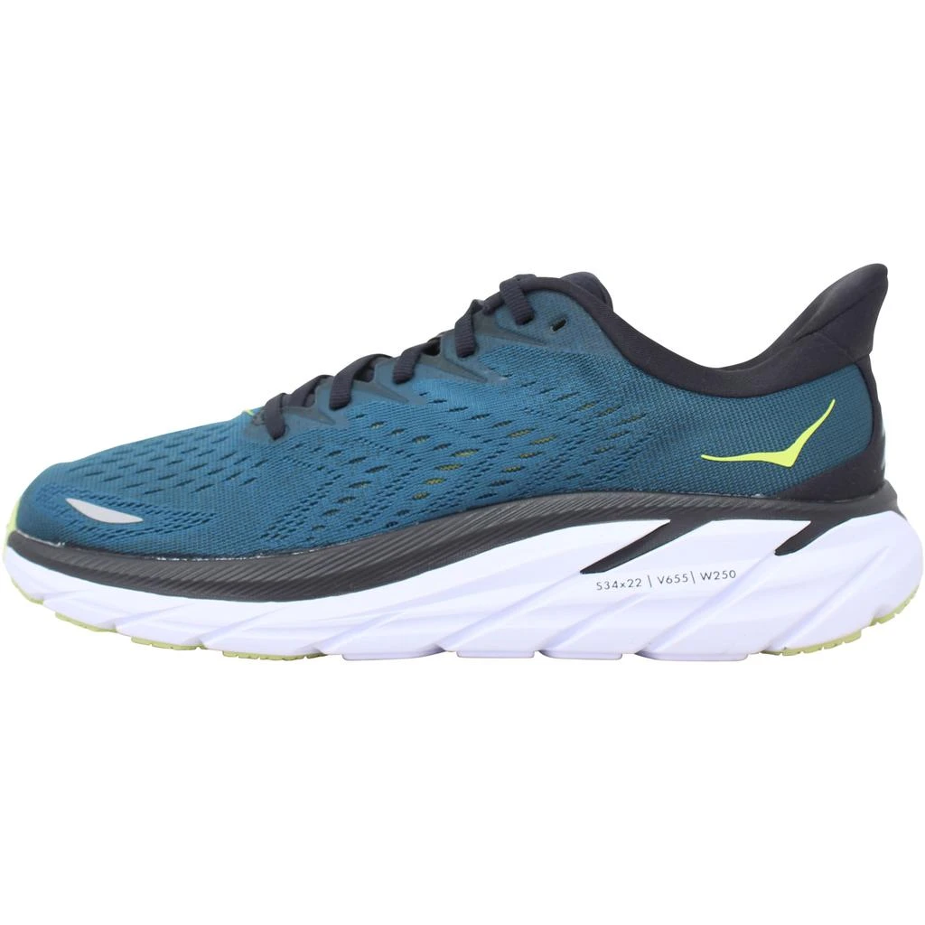商品Hoka One One|Hoka Clifton 8 Green/Black-White  1119393/BCBT Men's,价格¥930,第2张图片详细描述