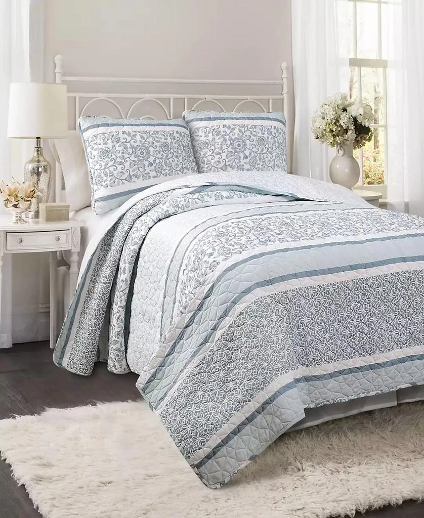 商品Macy's|Nisha 3-Pc Set Quilt Set,价格¥810,第2张图片详细描述
