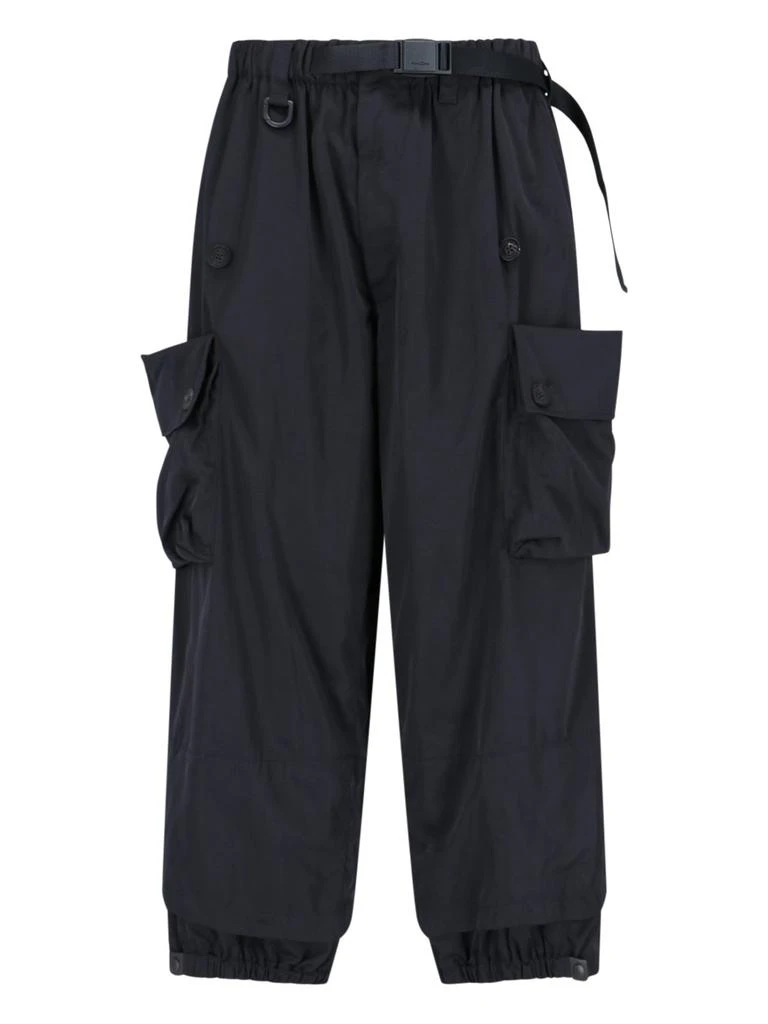 商品Y-3|Y-3 Belted Wide-Leg Cargo Trousers,价格¥2162,第1张图片