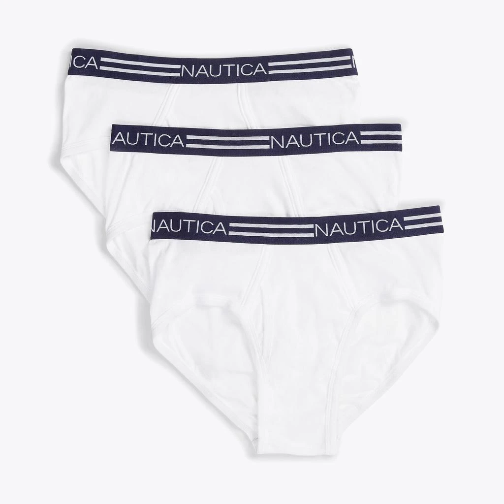 商品Nautica|Mens Classic Briefs, 3-Pack,价格¥130,第3张图片详细描述