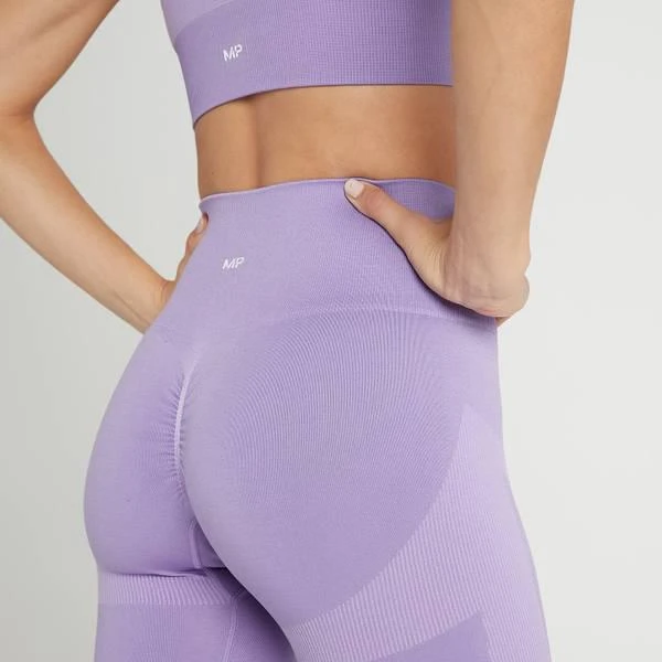 商品Myprotein|MP Women's Impact Scrunch Seamless Leggings - Lavender,价格¥372,第4张图片详细描述