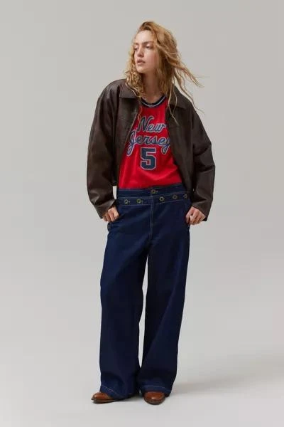 商品BDG|BDG Sailor Wide-Leg Jean,价格¥340,第4张图片详细描述