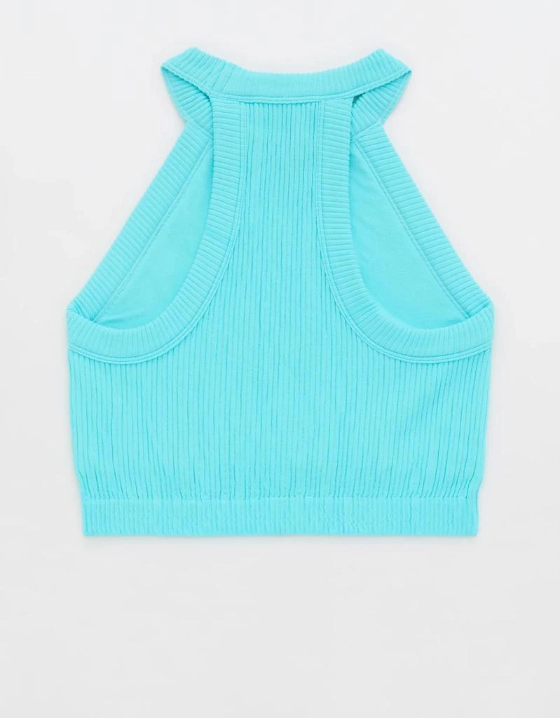 商品Aerie|Superchill Seamless High Neck Bra Top,价格¥76,第4张图片详细描述