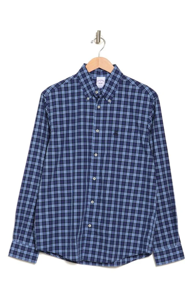 商品Brooks Brothers|Check Button-Down Shirt,价格¥215,第3张图片详细描述