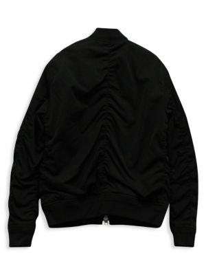 Coach Ma-1 Jacket In Black Nylon商品第3张图片规格展示
