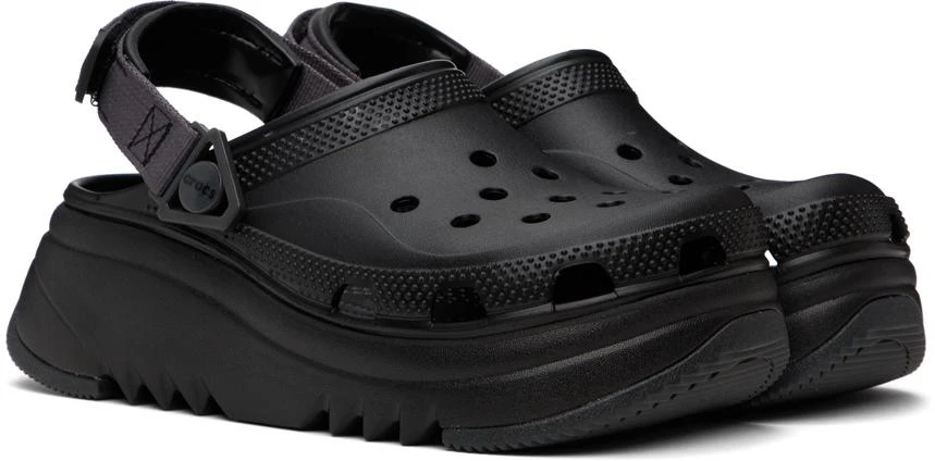 商品Crocs|Black Hiker Xscape Clogs,价格¥338,第4张图片详细描述