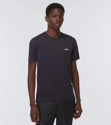 商品Zegna|Logo棉质T恤,价格¥4689,第3张图片详细描述