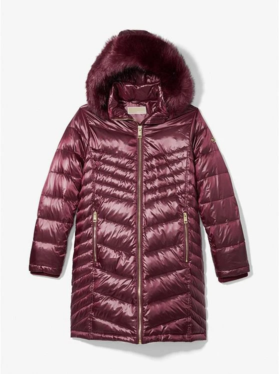 商品Michael Kors|Faux Fur Quilted Puffer Coat,价格¥1054,第1张图片