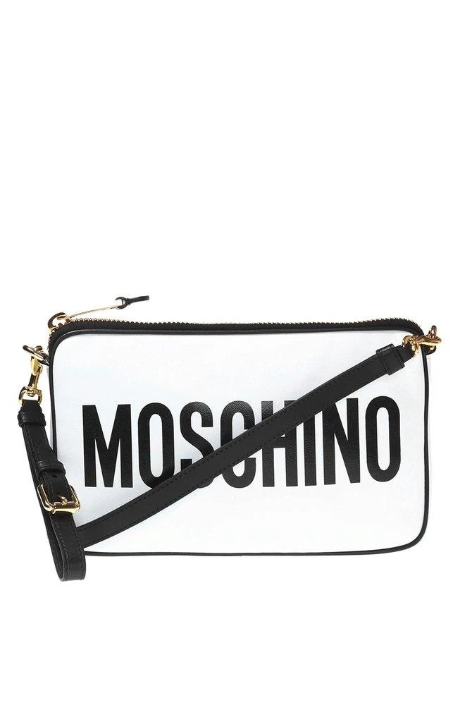 商品Moschino|Moschino Logo Printed Crossbody Bag,价格¥1942,第1张图片