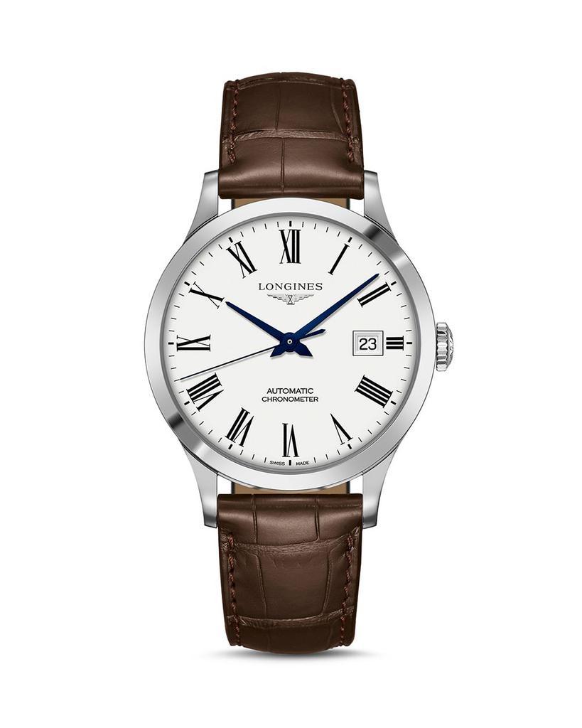 商品Longines|Record Watch, 40mm,价格¥14851,第1张图片