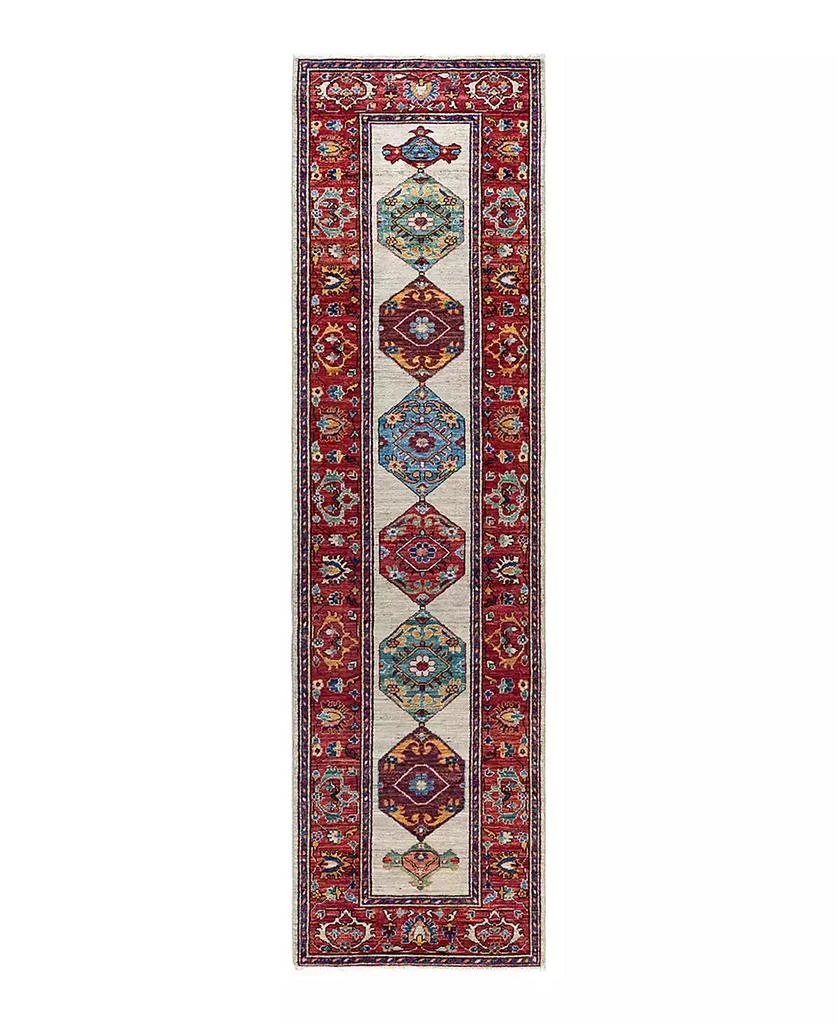 商品ADORN HAND WOVEN RUGS|Serapi M1999 2'8"x9'9" Runner Area Rug,价格¥21634,第1张图片