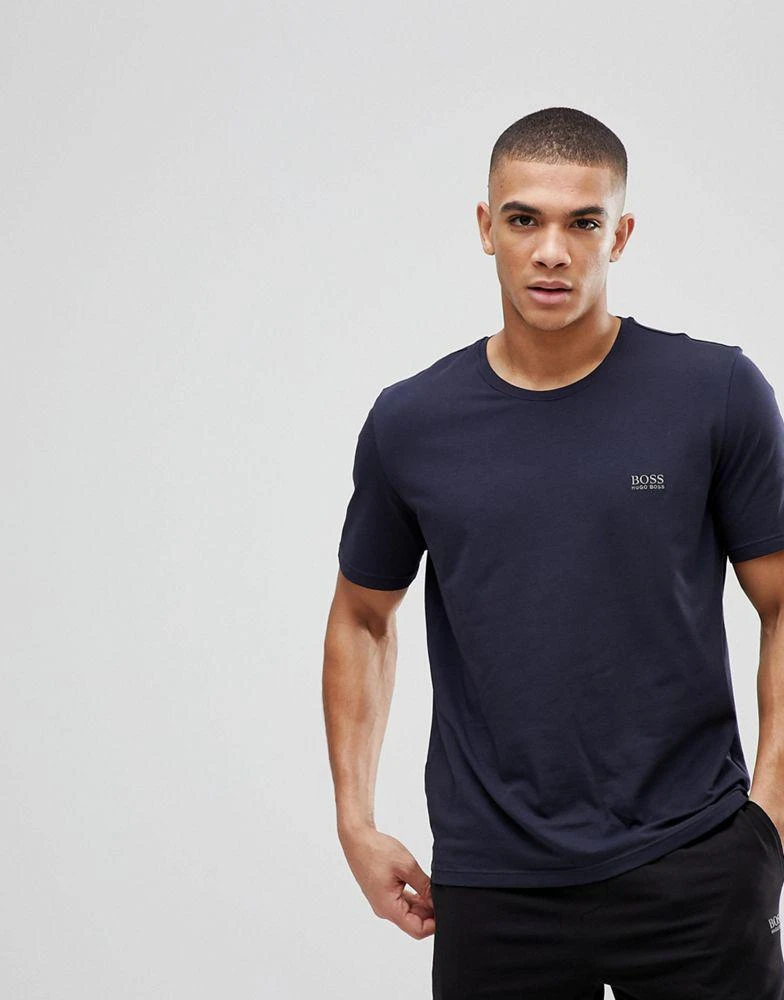 商品Hugo Boss|BOSS Bodywear t-shirt in navy,价格¥349,第1张图片