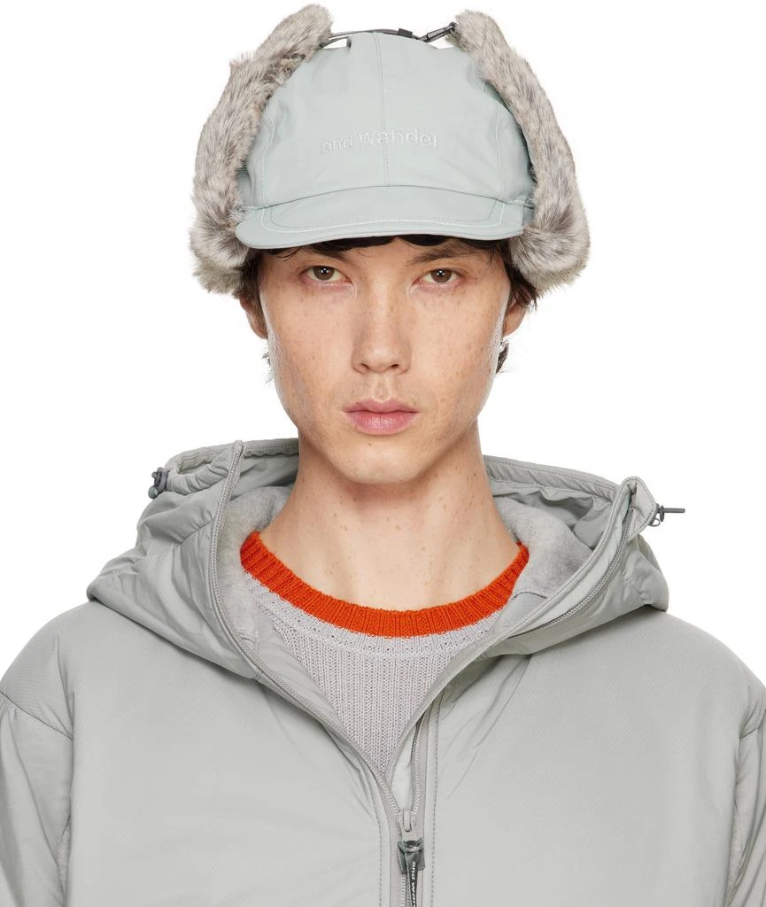商品And Wander|Gray CORDURA 3L Boa Cap,价格¥903,第1张图片