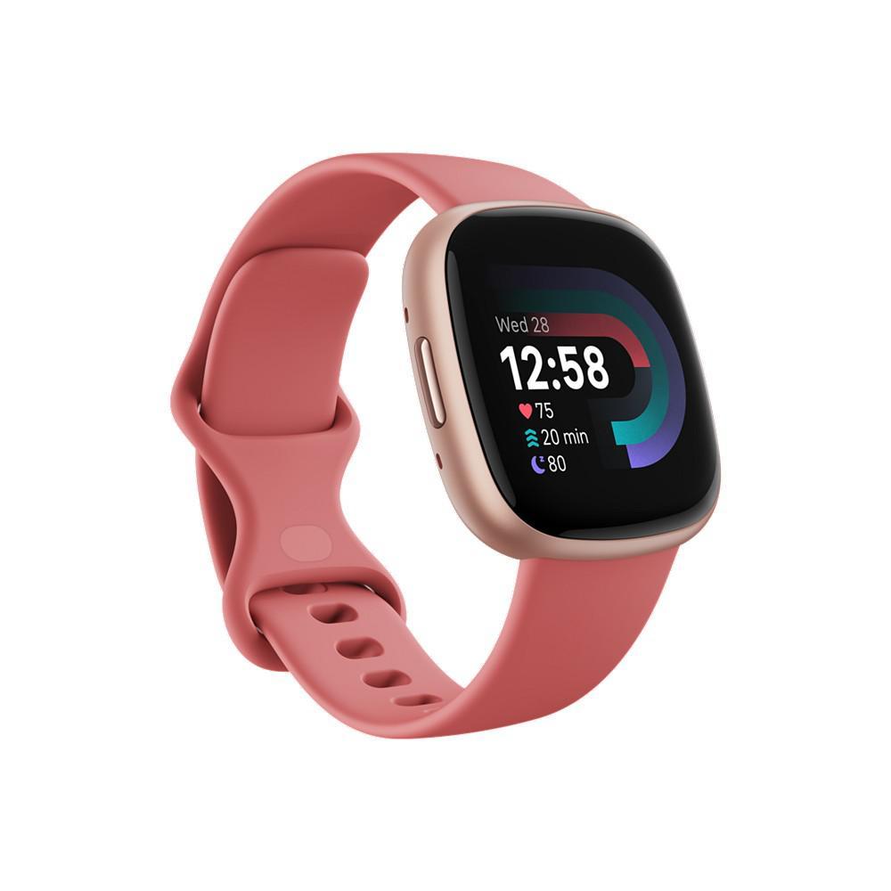 商品Fitbit|Versa 4 Pink Sand Copper Rose Smartwatch, 39mm,价格¥1729,第5张图片详细描述