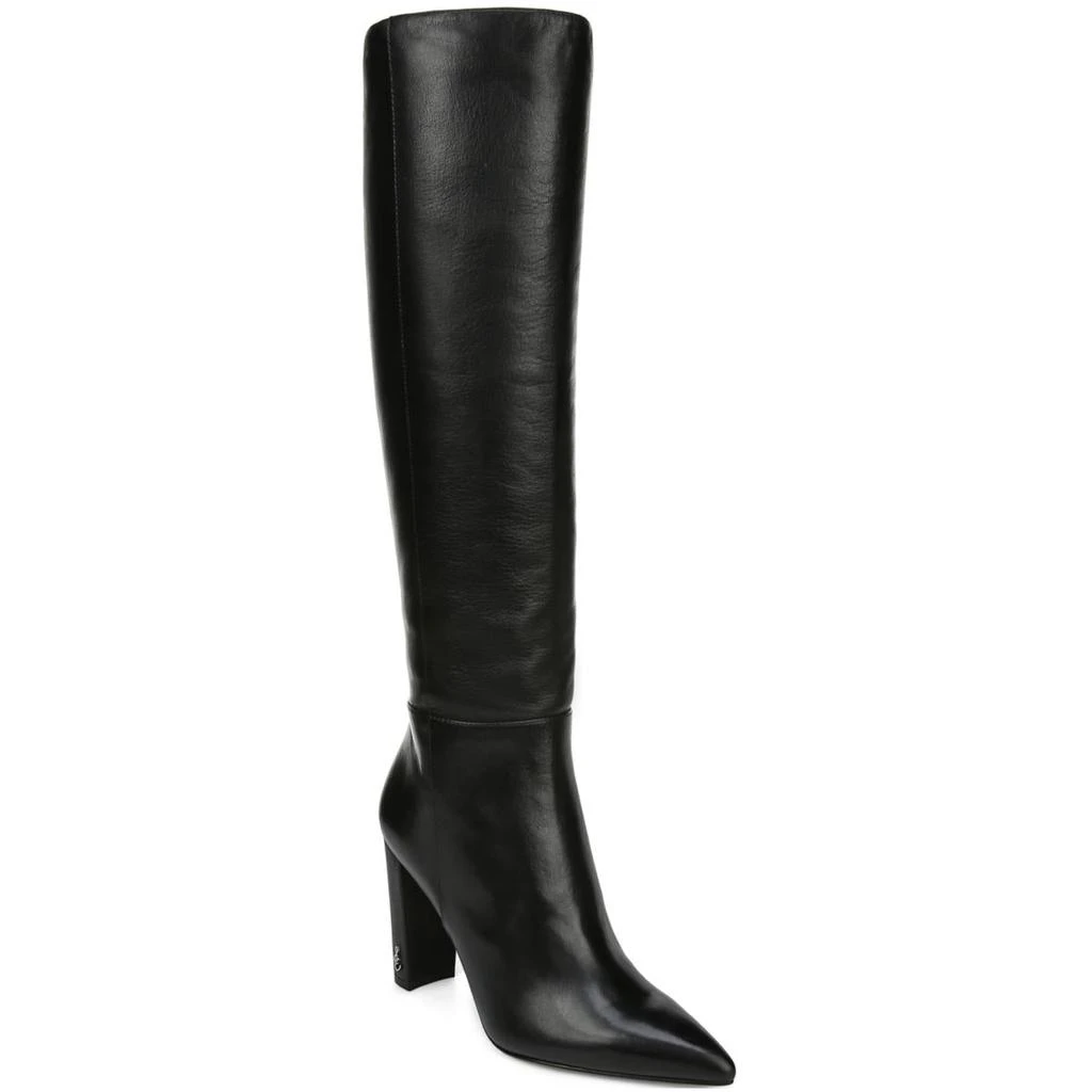 商品Sam Edelman|Sam Edelman Womens Raakel Leather Zipper Knee-High Boots,价格¥904,第1张图片