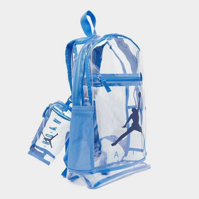 商品Jordan|Kids' Jordan Clear School Pencil Case Backpack (17L),价格¥224,第1张图片