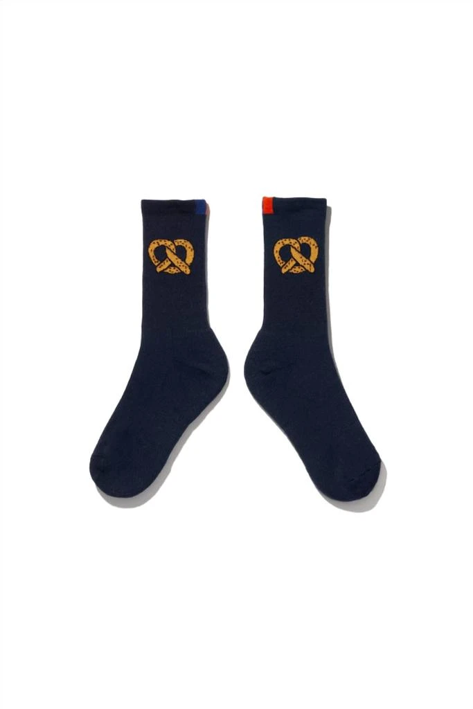 商品Kule|The Women's Pretzel Sock In Navy,价格¥255,第1张图片