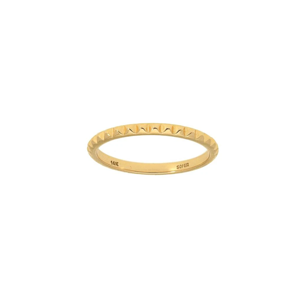 商品Nephora|14K Yellow Gold Stud Ring,价格¥2326,第1张图片