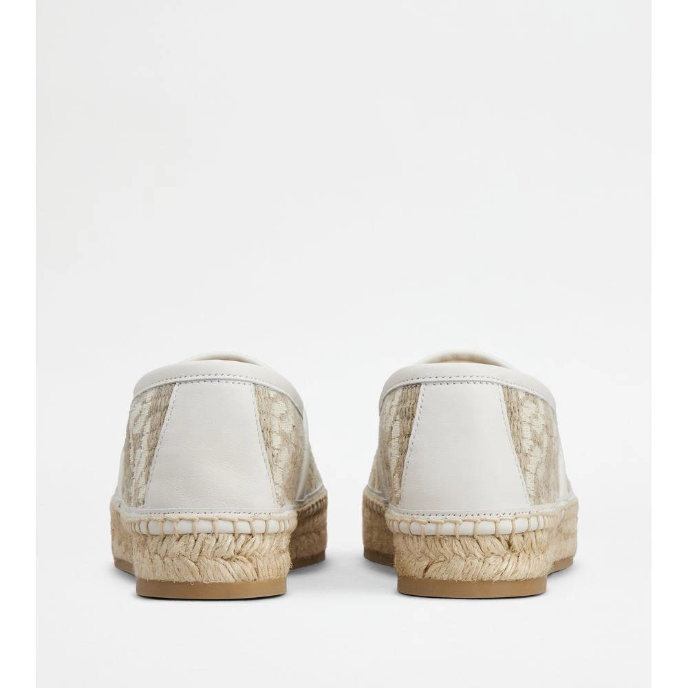 商品Tod's|Kate Espadrilles in Canvas and Leather,价格¥2580,第3张图片详细描述