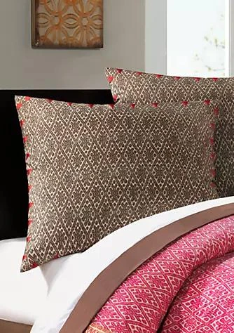商品Echo Design|Design Mayan Geo Multi Euro Sham 26 In. X 26 In.,价格¥200,第1张图片