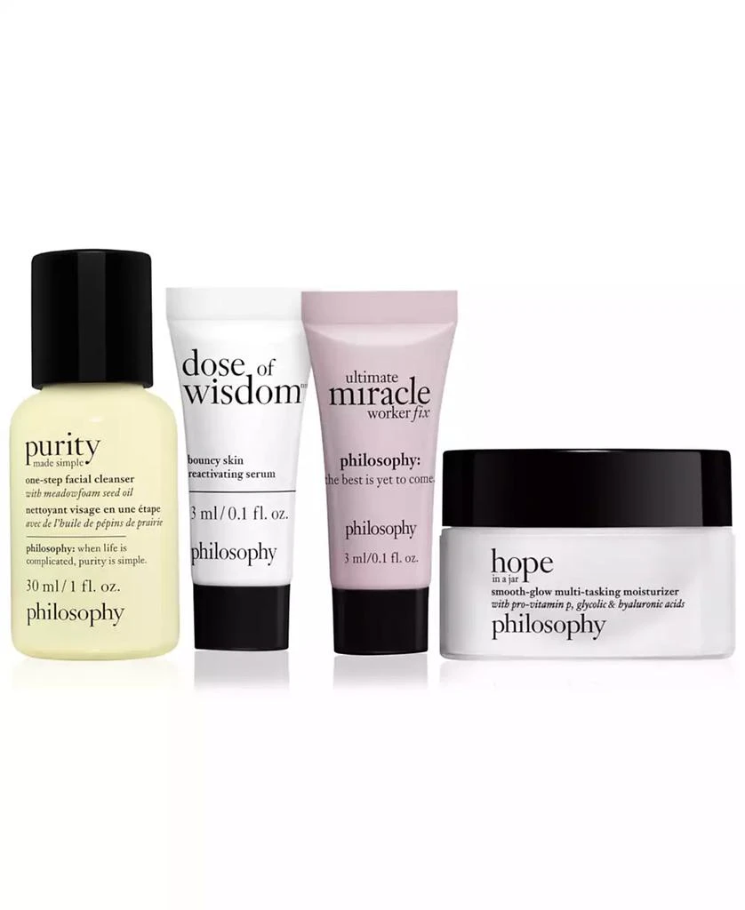 商品philosophy|4-Pc. Skincare Icons Mini Set,价格¥223,第2张图片详细描述