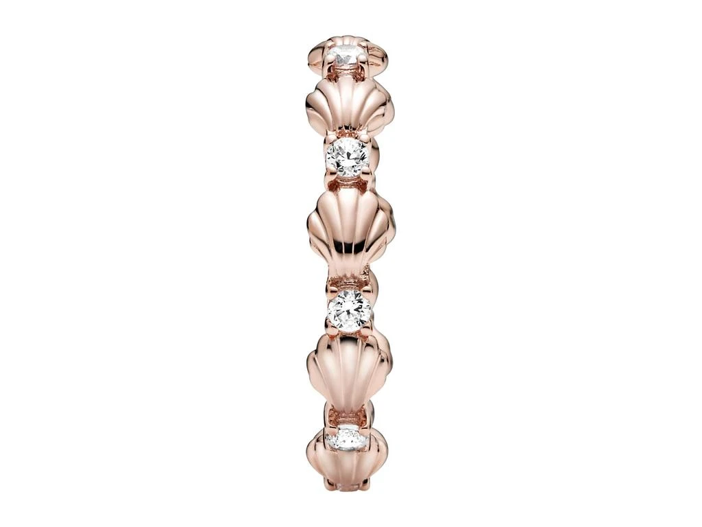 商品PANDORA|Sparkling Seashell Band Ring,价格¥279,第2张图片详细描述