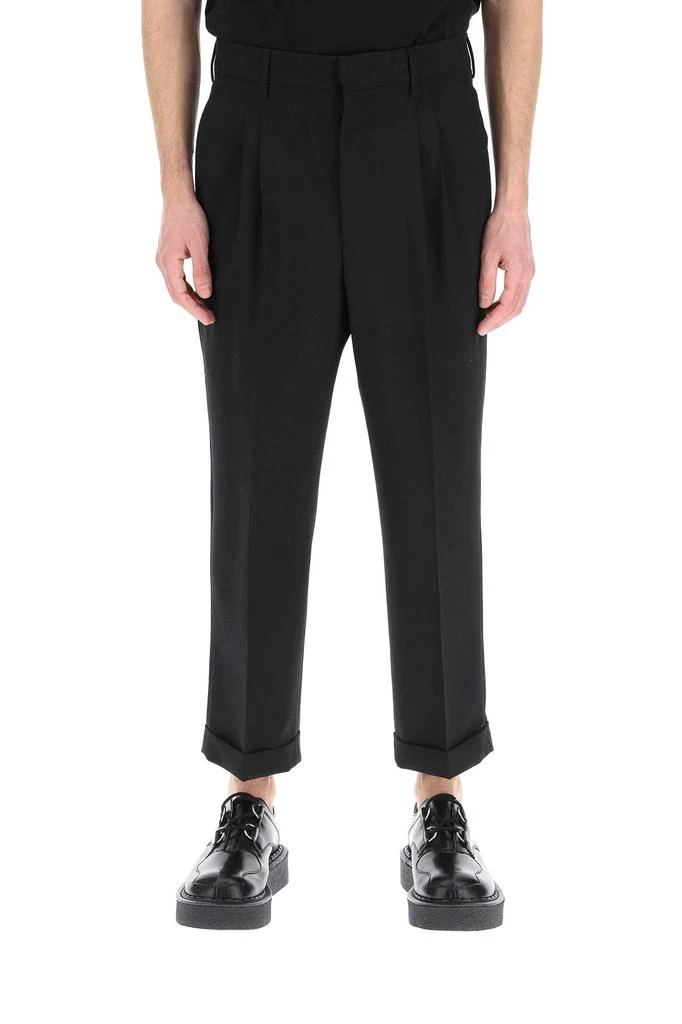 商品AMI|Ami paris carrot fit trousers,价格¥1532,第2张图片详细描述