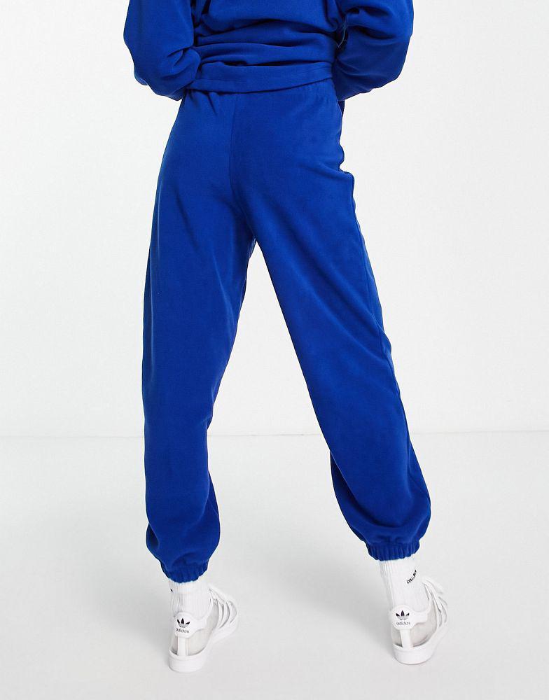 商品Topshop|Topshop co-ord fleece jogger in blue,价格¥116,第4张图片详细描述