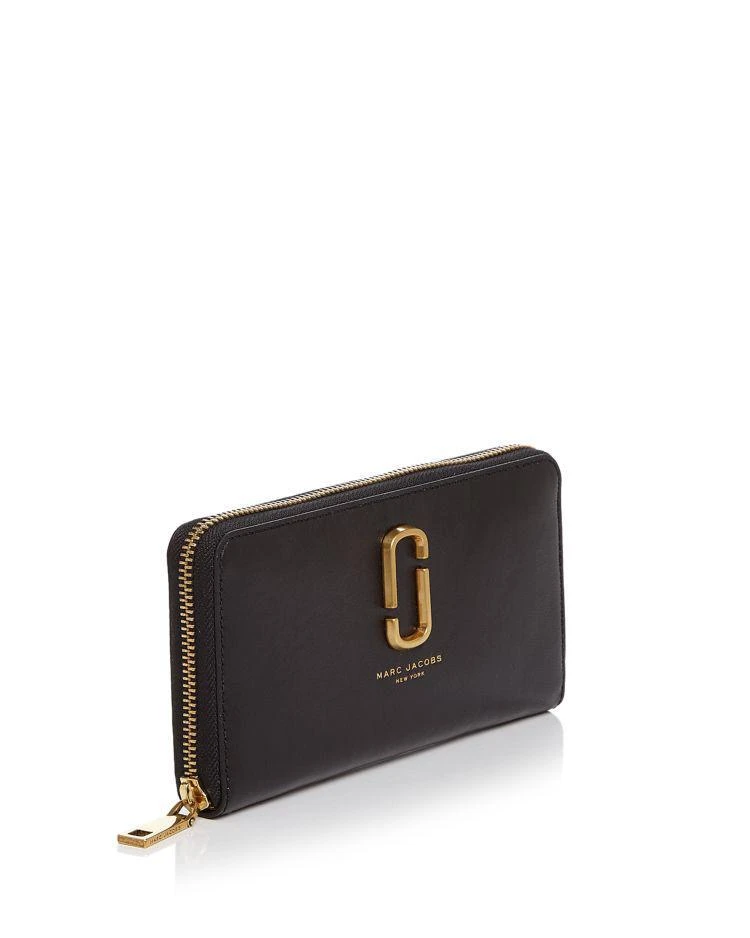 商品Marc Jacobs|Double J Standard Leather Continental Wallet,价格¥1402,第2张图片详细描述