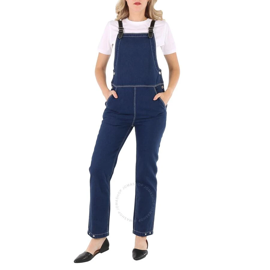 商品Burberry|Ladies Dark Canvas Blue Jumpsuit,价格¥1281,第1张图片