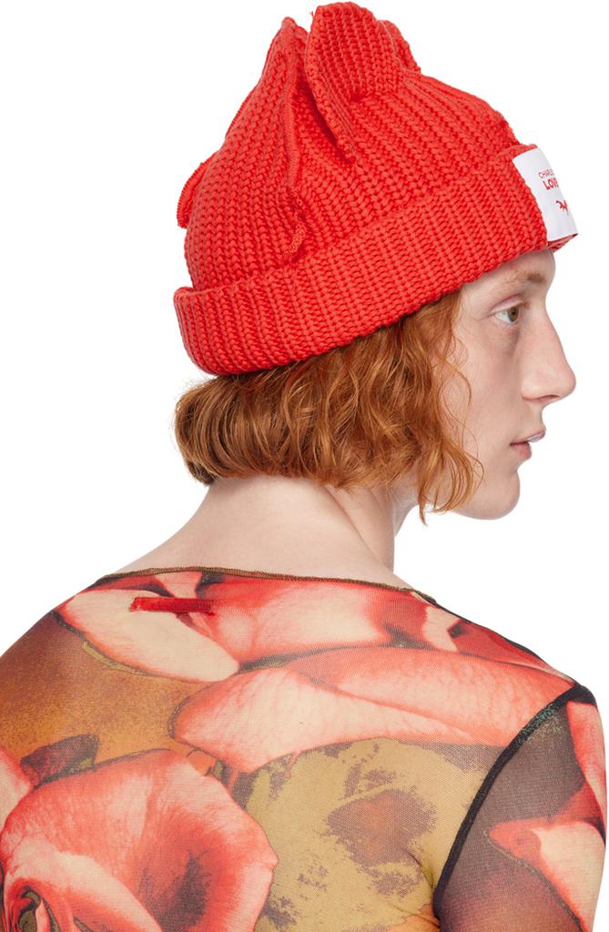 Charles Jeffrey Loverboyニット帽 Chunky Ears Charles Jeffrey Loverboy Chunky Ears Beanie Black / | eBay