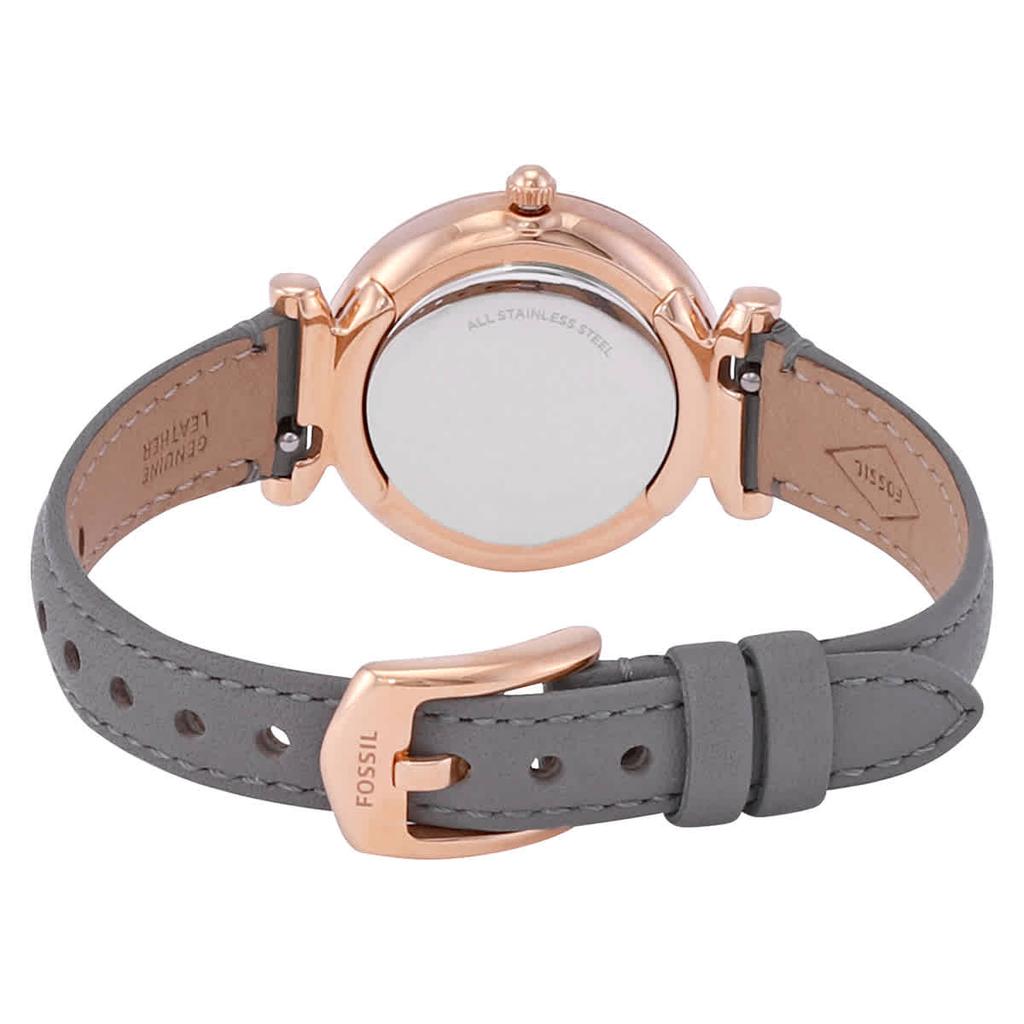 Fossil Carlie Mini Quartz Grey Dial Ladies Watch ES5068商品第3张图片规格展示