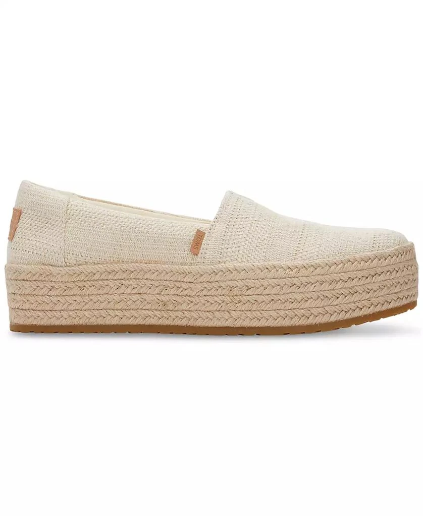 商品TOMS|Women's Valencia Canvas Platform Espadrilles,价格¥442,第2张图片详细描述