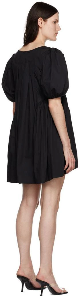 商品Sandy Liang|Black Hugo Minidress,价格¥2699,第3张图片详细描述
