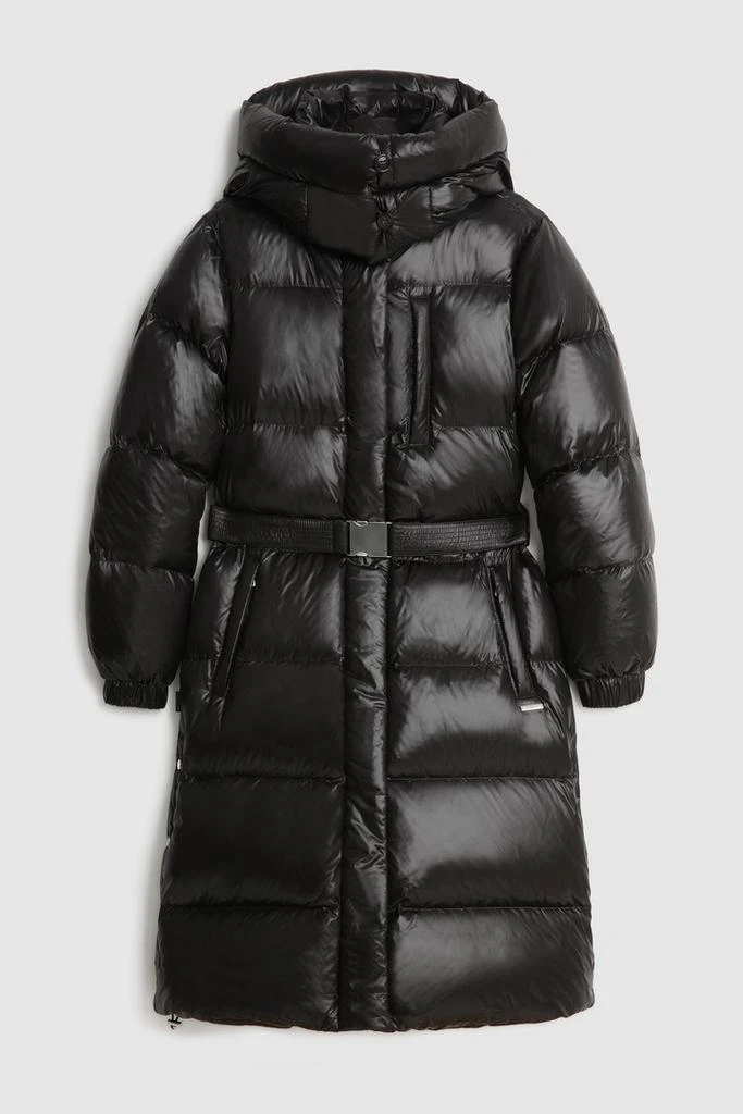 Aliquippa Long Parka with Removable Hood 商品