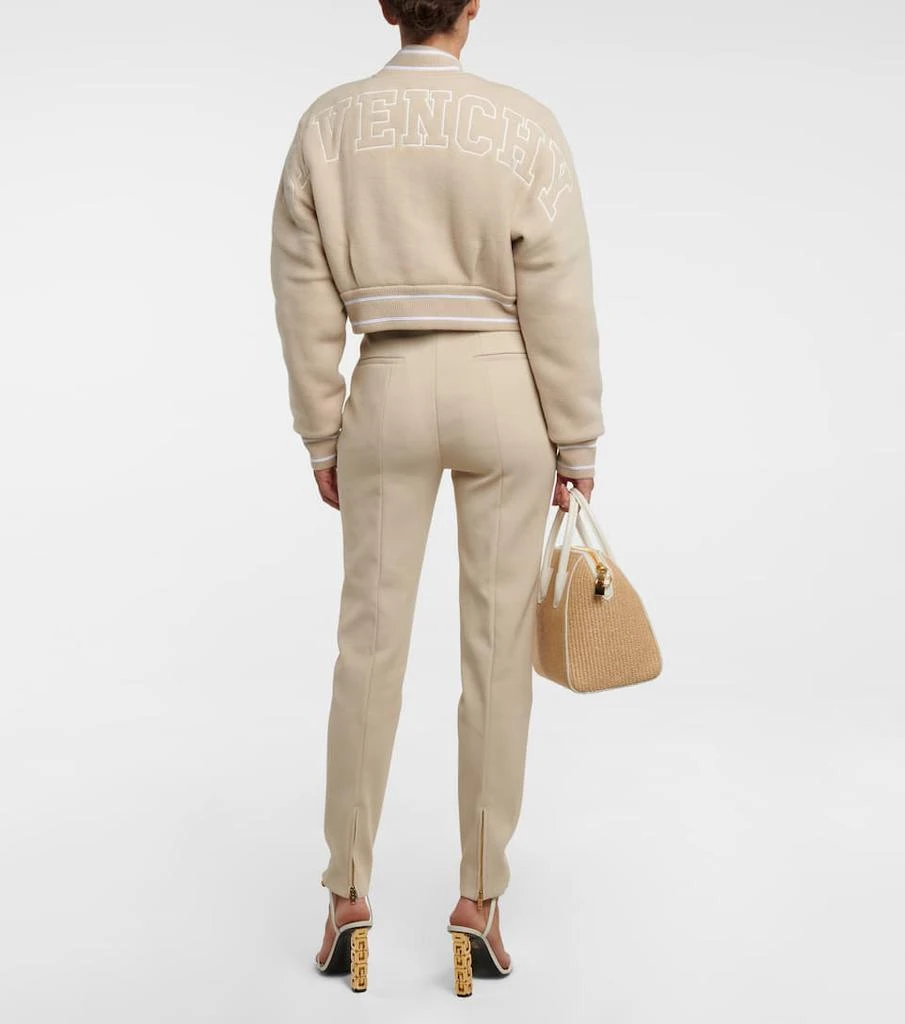 商品Givenchy|短款羊毛飞行员夹克,价格¥18396,第3张图片详细描述