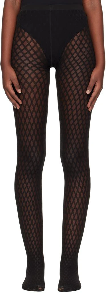 商品Wolford|Black Sylvie Tights,价格¥311,第1张图片