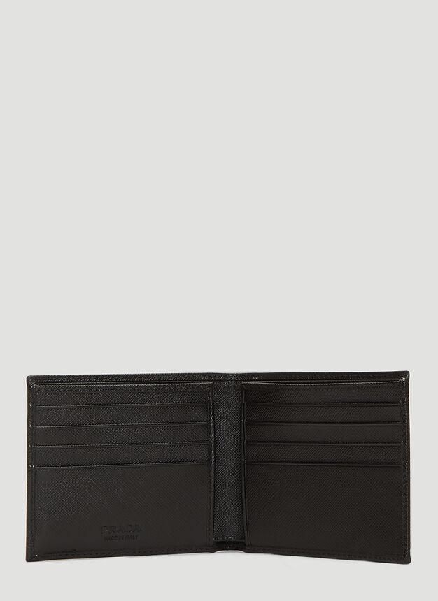 Saffiano Leather Bi-fold Wallet in Black商品第4张图片规格展示