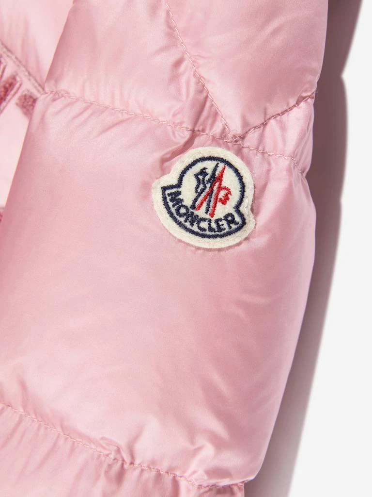 商品Moncler|Moncler Enfant Baby Girls Down Padded Abbaye Jacket in Pink,价格¥4407,第5张图片详细描述