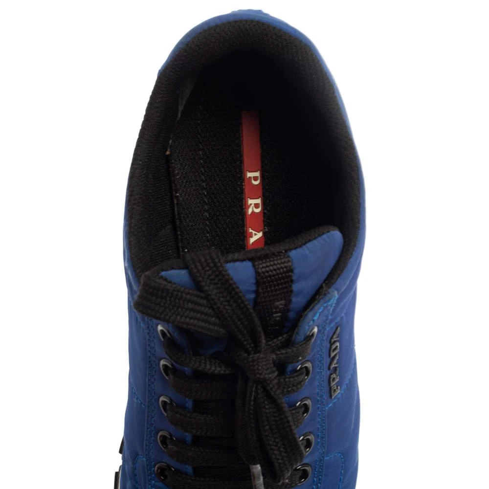 Prada Sport Blue Nylon Low Top Sneakers Size 37.5 ��商品