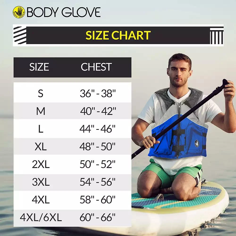 商品Body Glove|Cove Nylon-Mesh Fishing Vest UL ONLY - NYLON,价格¥322,第4张图片详细描述