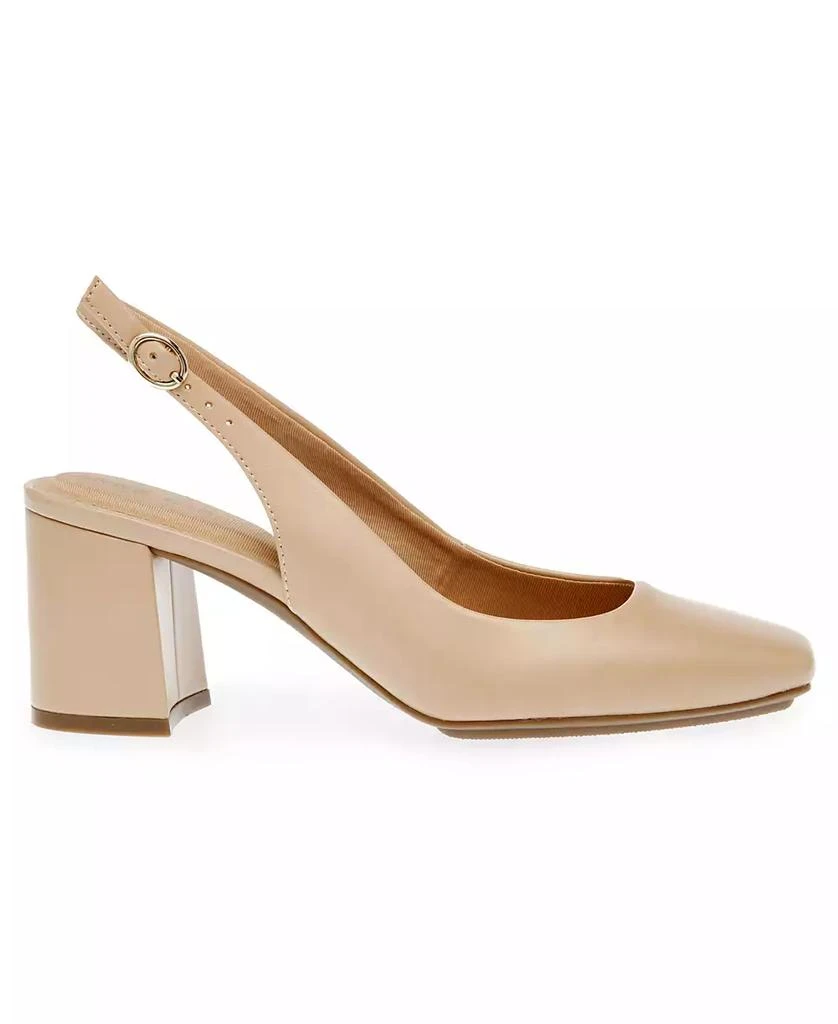 商品Anne Klein|Women's Laney Block Heel Slingback Dress Pumps,价格¥237,第2张图片详细描述